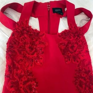 Marchesa Notte Red dress size 2